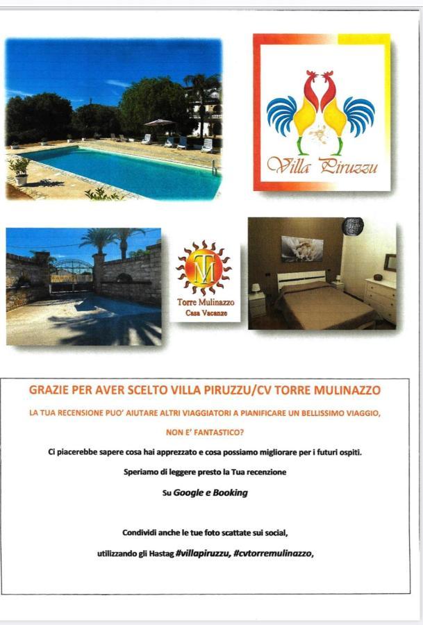 Villa Piruzzu Cv Torre Mulinazzo App P チーニジ エクステリア 写真